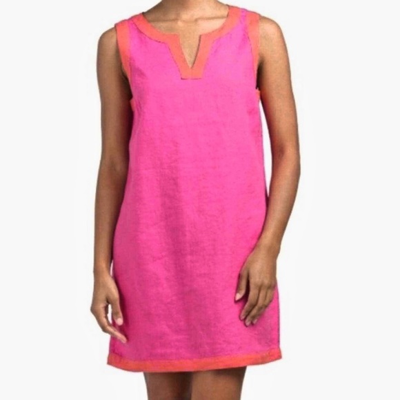 Sigrid Olsen Dresses Sigrid Olsen Linen Dress With Pockets Poshmark